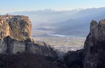 Meteora Monasteries Private Scenic Tour with Sunset Overlook