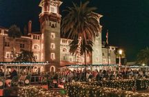 St Augustine's Night of Lights Open-Air Guided Cart Tour