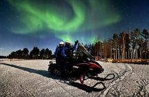 Rovaniemi: Drive New 2025 Snowmobiles - Aurora Adventure
