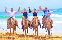 Punta Cana Beach Horseback Riding Adventure with Hotel Pickup