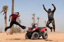 Marrakech Palmeraie Quad Bike & Jbilat Desert Adventure