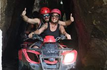 Bali ATV Ride through Jungle, Cave, River, Waterfall, Long Tunnel