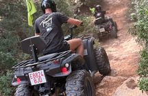 Mallorca : Quad tour in Magaluf along coves, roads and cliffs