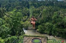 Ubud Art Village, Waterfall, Goa Gajah Temple & Rice Terraces