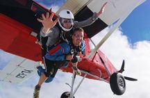 Thrilling Tandem Skydiving Experience near Riga