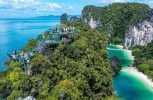 Koh Hong Early Bird & 4 Islands Day Tour by Speedboat From Krabi