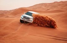 Dubai Desert Safari Camels with Dune Bashing and BBQ Dinner