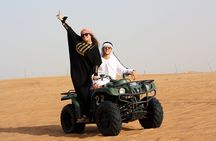 Dubai Desert Safari Camels with Dune Bashing and BBQ Dinner