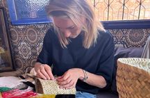 Embroidery Techniques to personalize your Moroccan Basket or Hat