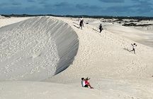 Small group 4WD Pinnacles Desert & Sand Boarding Adventure