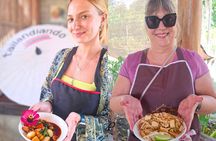 Thai Cooking Class and Elephant Sanctuary: From Market to Forest