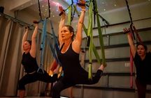 Aerial Yoga Float, Stretch and Relax on the Gold Coast