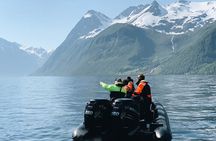 Fjordsafari with RIB to Hjørundfjord