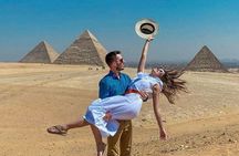 VIP All-Inclusive Tour: Giza Pyramids, Sakkara & Camel Ride