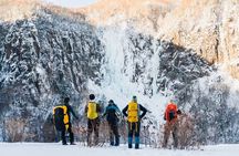 Snowshoe Expedition to Yonako Fudo Japan Grand Icefall