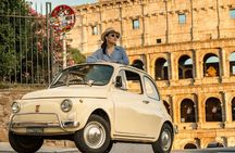 Rome Free Fiat Cinquecento Tour with Photoshoot 