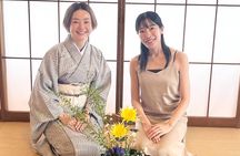 Tokyo Ikebana Wellness Art Experience near Shinjuku