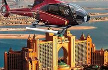 Dubai Helicopter Ride Burj Khalifa Palm Jumeirah and Marina Views