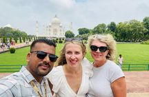 From Delhi-Private Taj Mahal, Agra Fort Tour & Jaipur Transfer