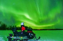 Searching Aurora with Snowmobile
