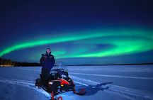 Searching Aurora with Snowmobile