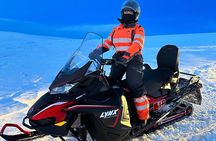 Snowmobile on a Glacier and Golden Circle in a Superjeep 