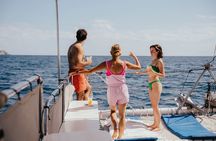 Los Cabos Private Catamaran Cruise with Snorkeling & Open Bar