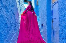 Flying Dress photoshoot in Chefchaouen 