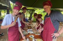 The Cycling, basket boat, ridding buffallo and Cooking Tour