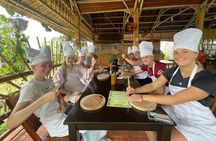 The Cycling, basket boat, ridding buffallo and Cooking Tour