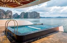 From Hanoi: Luxury Leona 5-Star Day Cruise Explore Halong Bay 