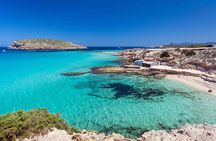 Ibiza Beach Hopper with Lunch Open Bar Paddle Surf and Snorkeling
