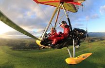 Powered Hang Gliding in North Shore Oahu, Hawaii
