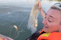 Hoi An Cycling Fishing net Rice Wine and Noodle Making for Lunch 