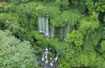Lombok Hidden Waterfalls Walk, Rice Fields & Weaving Village