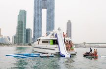 Dubai Yacht Ride & Slide, Snorkeling with Live B.B.Q and Drinks