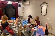 Paint and Wine Night in a Hidden Venetian Atelier