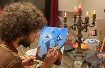 Paint and Wine Night in a Hidden Venetian Atelier
