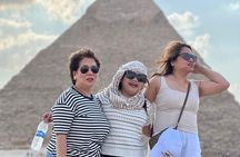 Private tour Giza Pyramids & Grand Egyptian Museum & Lunch &Camel