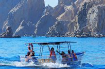 Tour to Arch in the only Clear Boat in Cabo Cruise Hotel PICKUP!