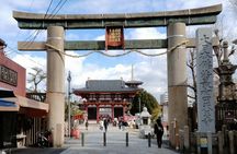 Osaka Castle & Temple Walking Tour with Multilingual Audio Guide