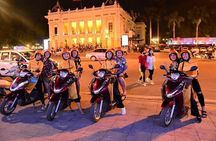 Women Driven Motorbike Food Tour Hanoi By Night