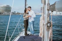 Barcelona Private Sailing Trip with unlimited drinks and snacks