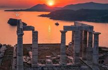 Cape Sounion Sunset Tour & Temple of Poseidon & Audio Tour