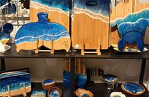 Make Your Own Maui Souvenir: Ocean Resin Coaster Class