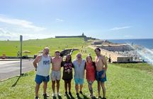 San Juan Tour Express Castle Beach and Food