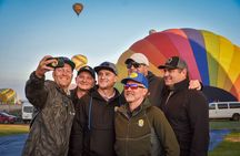 Teotihuacan Balloon Flight Transportation and Breakfast in a Natural Cave