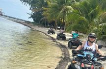 Roatán ATV Jungle Adventure & West Bay Beach Day Pass