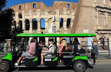 Golf Cart Tour in Rome with Traditional Gelato Degustation