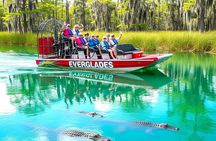 MIAMI: Everglades Airboat, Wildlife Gator Show and Pick-up
